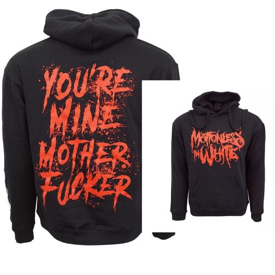 MOTIONLESS IN WHITE GRAVEYARD SHIFT YOUR MINE PULLOVER HOODY AUTHENTIC  Autumn Winter High-end Luxury Is for Both Men and Women