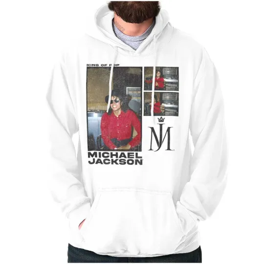 Michael Jackson King of Pop Vintage Studio Hoodie Unisex