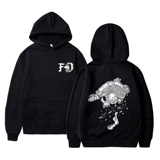 Discover Forward Observations Group Graphic Hoodie Skeleton Men Women Fashion Oversized Pullover Hoodies Male Casual Vintage Streetwear