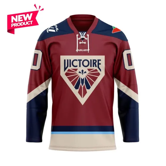 Discover Montreeal Victoire Personalized 2025/26 Home Lace Hockey Shirt Fan Gear