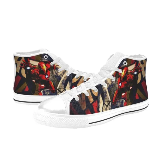 Iron Man High Top Shoes Sneakers
