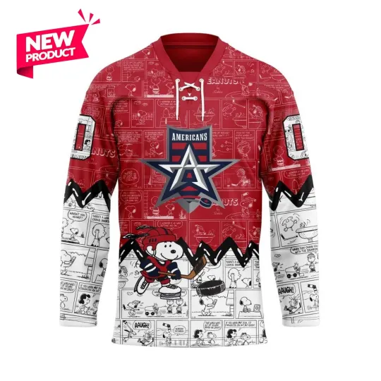 Discover Personalized Alleen Americans Special Peanuts Lace Hockey Shirt