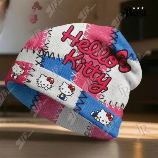 Discover Hello Kitttyy 2026 Beanie Hat