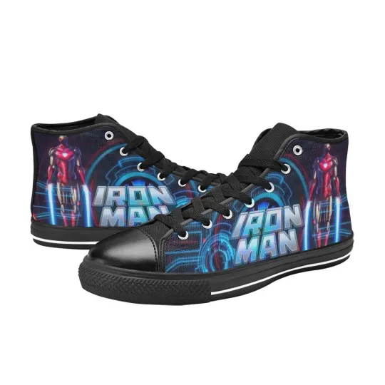 Iron Man High Top Shoes Sneakers