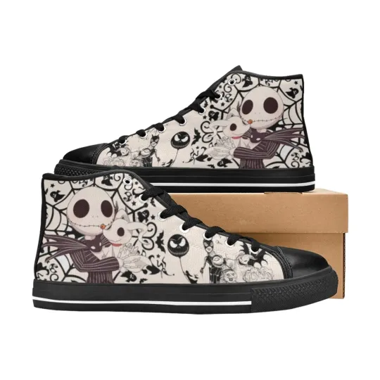 The Nightmare Before Christmas High Top Shoes Sneakers