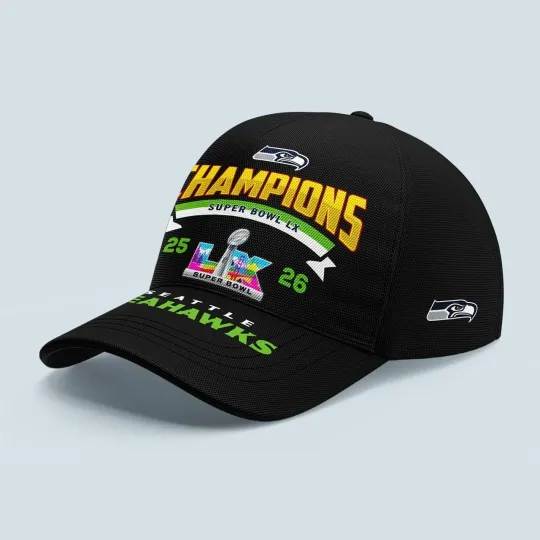 Discover 2026 Seahawkss Super B.owl Champions Classic Cap