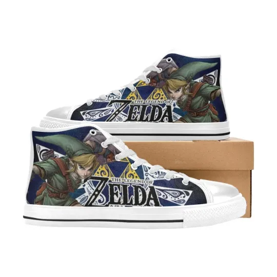 Discover Legend Of Zelda High Top Shoes Sneakers