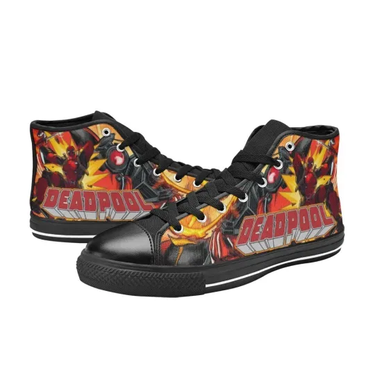 Discover Deadpool High Top Shoes Sneakers
