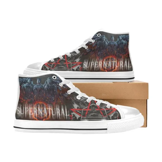 Discover Supernatural High Top Shoes Sneakers
