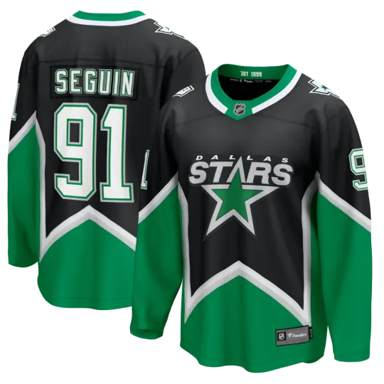 Dallas Stars Tyler Seguin #91 Fanatics Black Alternate 2026 Breakaway NHL Jersey
