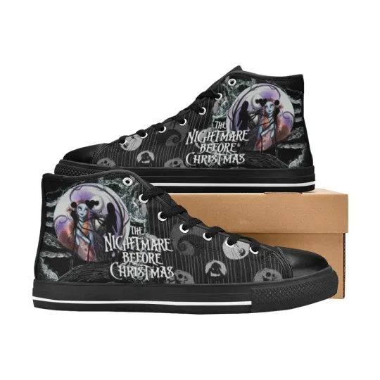 The Nightmare Before Christmas High Top Shoes Sneakers