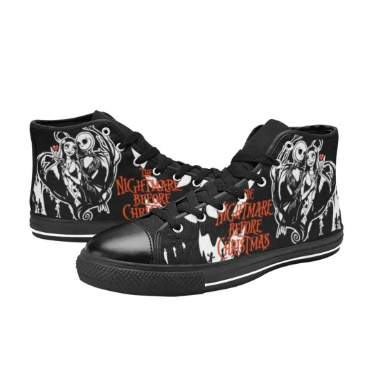 The Nightmare Before Christmas High Top Shoes Sneakers