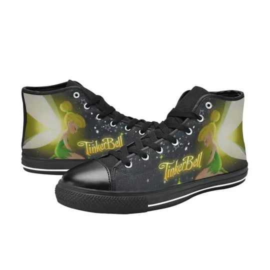 Discover Tinker Bell High Top Shoes Sneakers