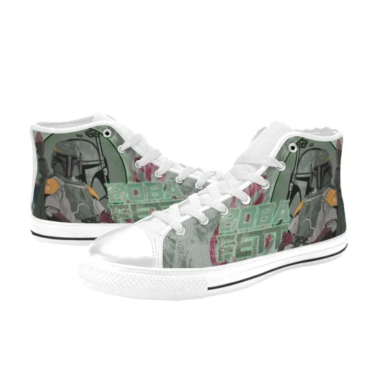 Boba Fett High Top Shoes Sneakers