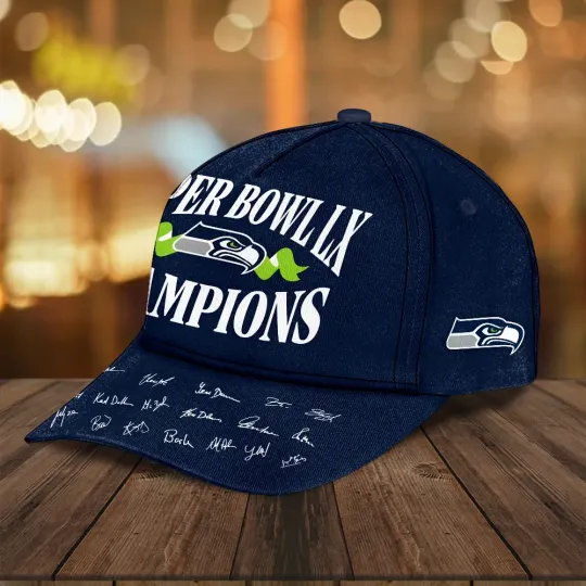 Discover Seahawkss 2025 LX Champions Classic Cap –  16160