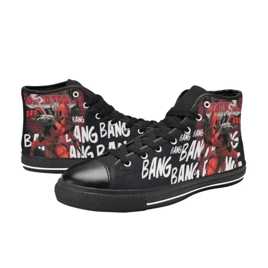 Deadpool High Top Shoes Sneakers