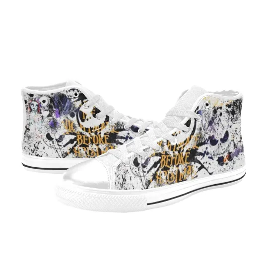 The Nightmare Before Christmas High Top Shoes Sneakers