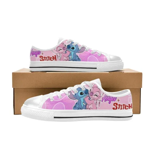 Discover Lilo and Stitch Low Top Shoes Sneakers