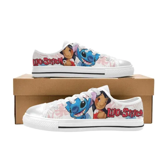 Discover Lilo and Stitch Low Top Shoes Sneakers