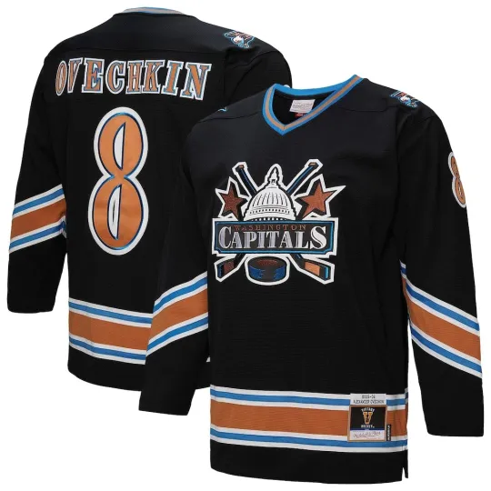 Discover Washington Capitals Alexander Ovechkin Mitchell Ness 2005 NHL Power Play Jersey