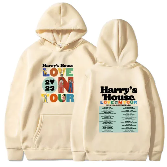 Discover Harry House Love on Tour Hoody Men_women Aesthetic Graphic Sweatshirt Autumn Casual Hoodie Printed Fashion Street Clothes