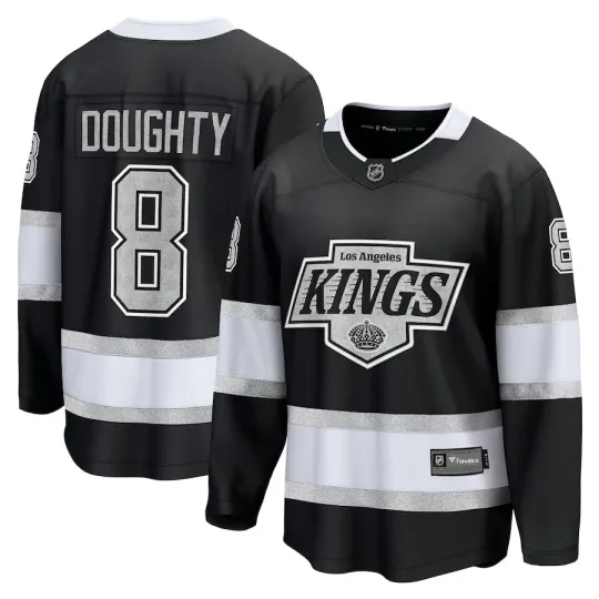 Discover Los Angeles Kings Drew Doughty #8 Fanatics Black Home NHL Breakaway Jersey