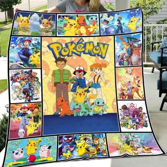 Discover Anime Character Lover Fleece Quilt