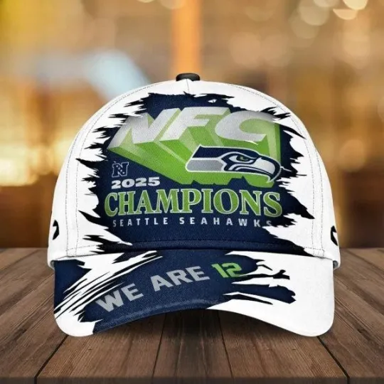 Discover Seahawkss “We Are 12” Champions 2026 Cap, Gift For Fans