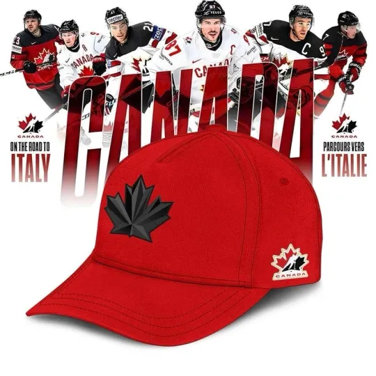 Discover Limited Headwear Canada National Olympic team 2026 Classic Cap