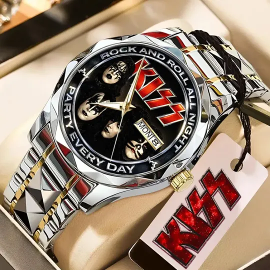Discover KISS Alloy Luxury Quartz Watch – 3314
