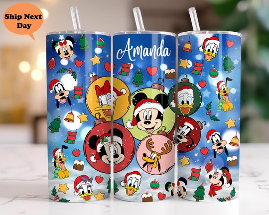 Discover Disney Mickey and Friends 20oz Tumbler with Lid and Straw