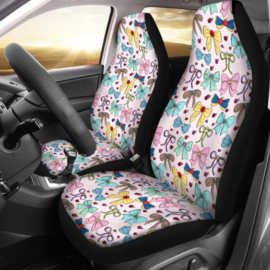 Discover Princess Coquette Universal Car Seat Cover With Thickened Back