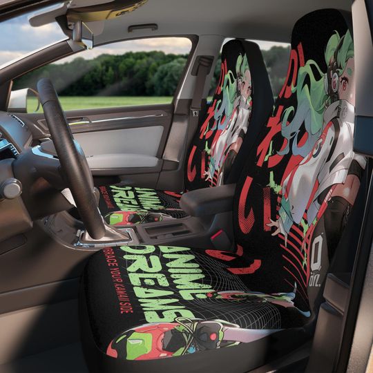 Discover Kawaii Anime Car Seat Covers, Otaku Interior Decor, Anime Dreams