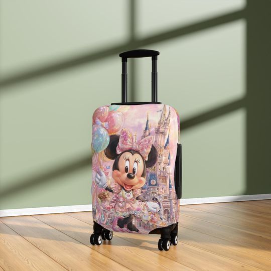 Discover Minnie Mouse Luggage Cover, Disney Suitcase Protector