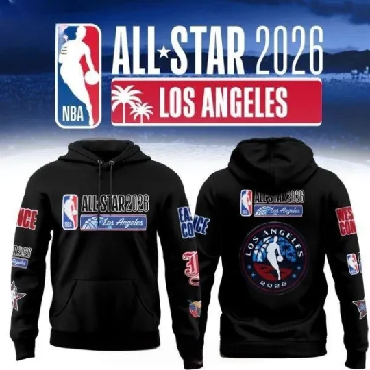 All Star LA 2026 Black Hoodie