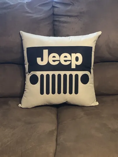 Discover Handmade Jeep Pillow