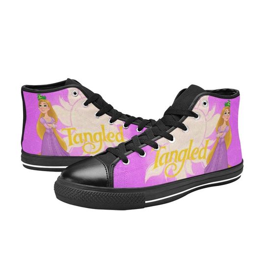 Discover Tangled High Top Shoes Sneakers