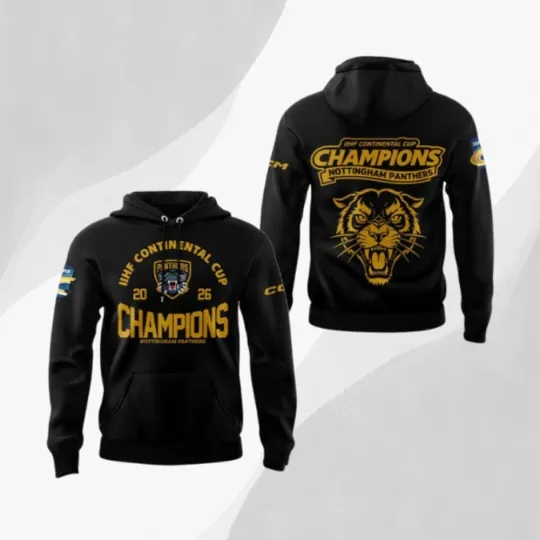 Discover Pantherss 2026 Champions Hoodie