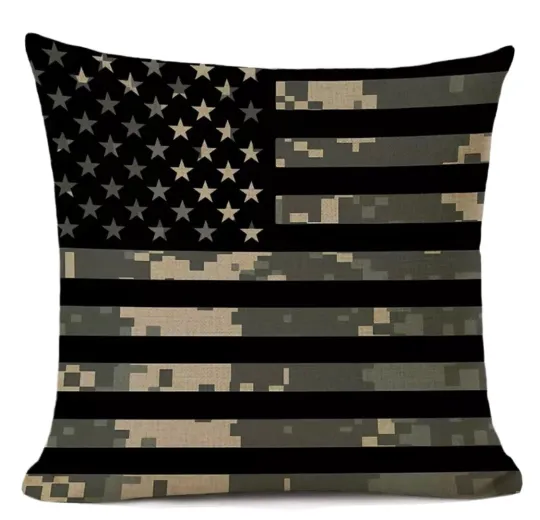 Discover Handmade Camouflage Pillow