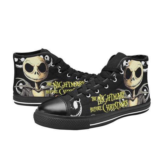 Discover The Nightmare Before Christmas Custom High Top Shoes Unisex Adult and Kids