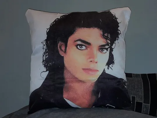 Michael Jackson Throw Pillow Cover Pillowcase King of Pop
