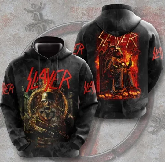 Discover Wonderful new shirt Slayer band Shirt Slayer band 3D hoodie new GLC060300