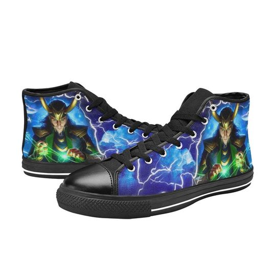 Discover LOKI Custom High Top Shoes Unisex Adult and Kids