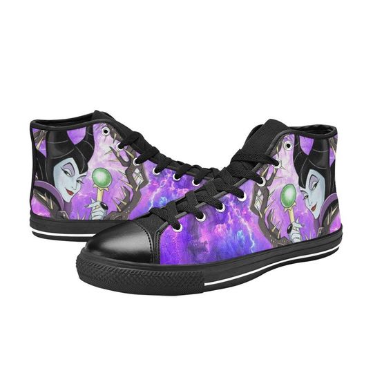 Maleficent High Top Shoes Sneakers