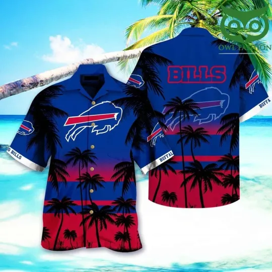 Discover Buffalo Fooball Team Billss Summer Hawaiian Shirt, Unisex Adults, Full Size S-5X