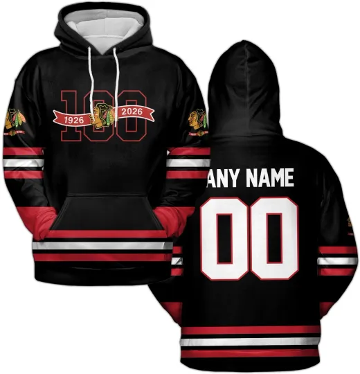 Discover Personalized Chicago Blackhawks Hoodie 2026 Pullover