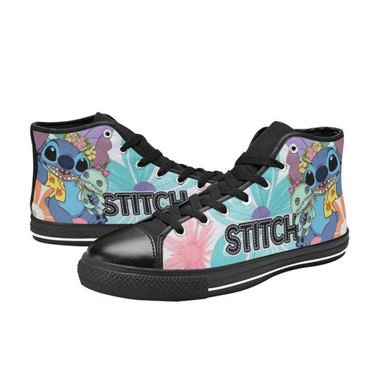 Discover Stitch High Top Shoes Sneakers