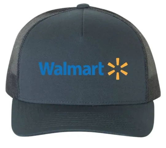 Walmart Store WalMart logo Retro Flexfit Trucker Hat
