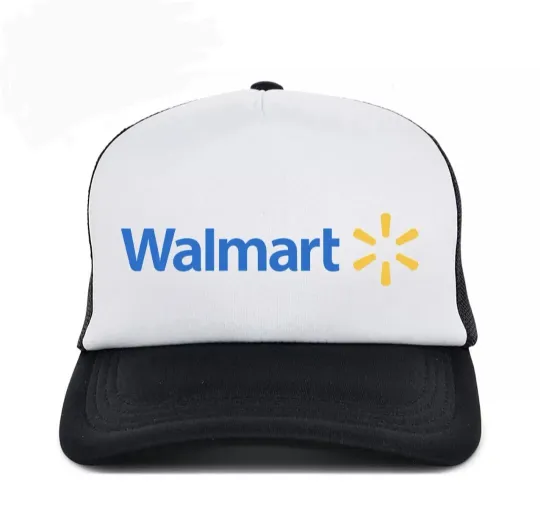 Walmart Logo Trucker Hat Cap Unisex Adults