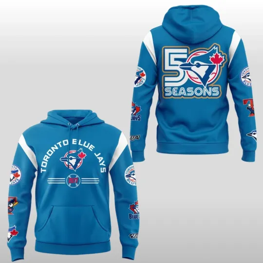 2026 Toronto Blue Jay 50 Seasons Hoodie